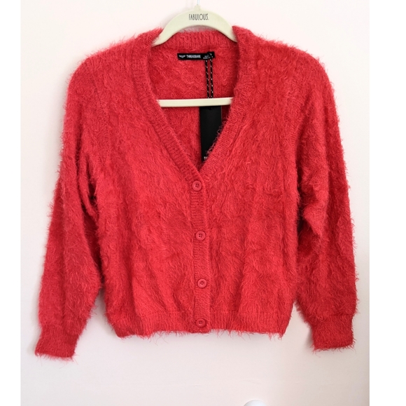 ASOS Threadbare Hot Pink Fuzzy 3 Piece Lounge Set - Picture 3 of 6